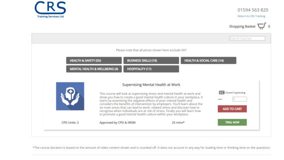 Tips on creating your online learning account